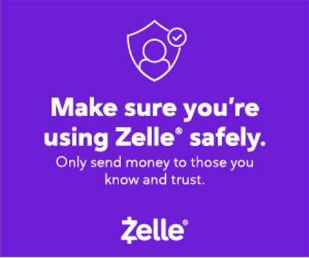 Mark How to send money with Zelle® safely