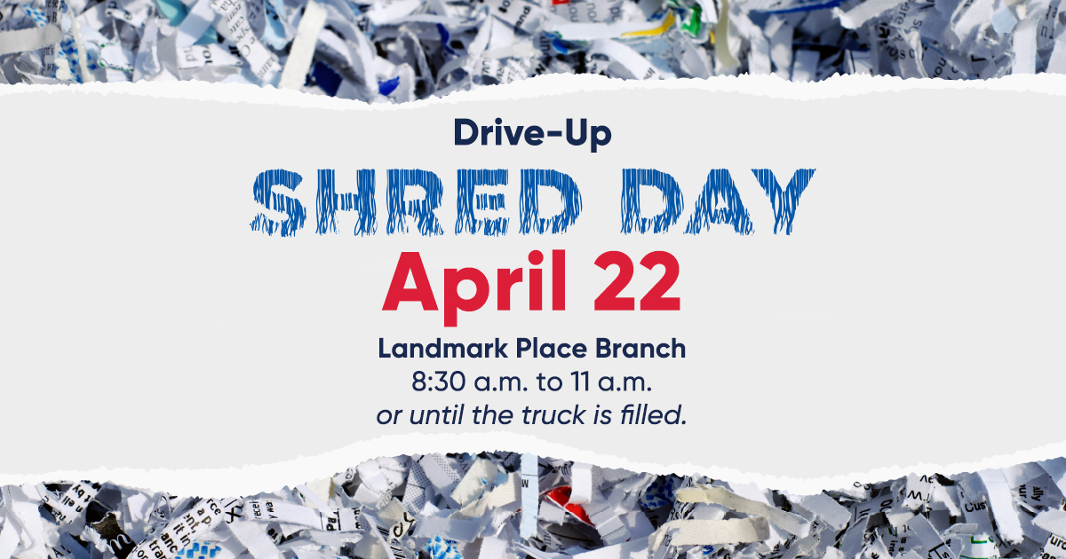Shred Day - Landmark Place Branch