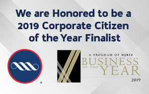 Manasquan Bank a Top Five Finalist for 2019 NJBIZ Corporate Citizen of the Year Award